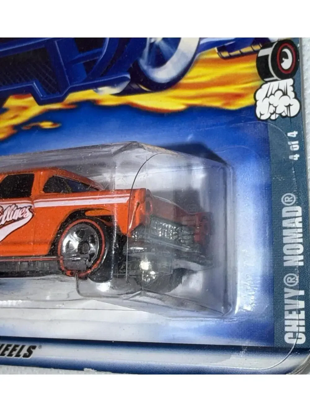 Hot Wheels Red Line Series Chevy Nomad in Orange 5SP #106 4/4